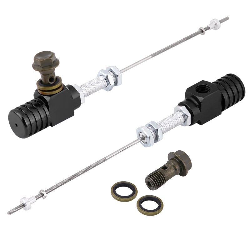M10x1.25mm Hydraulic Clutch Master Cylinder Brake Pump Black for Motorcycle ATV Dirt Bike - Image 3