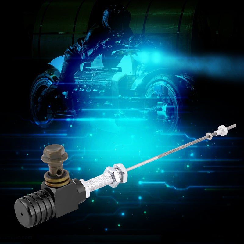 M10x1.25mm Hydraulic Clutch Master Cylinder Brake Pump Black for Motorcycle ATV Dirt Bike - Image 2