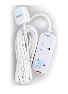 Terminator 2 Way Power Extension Socket 3M Cable 13A 