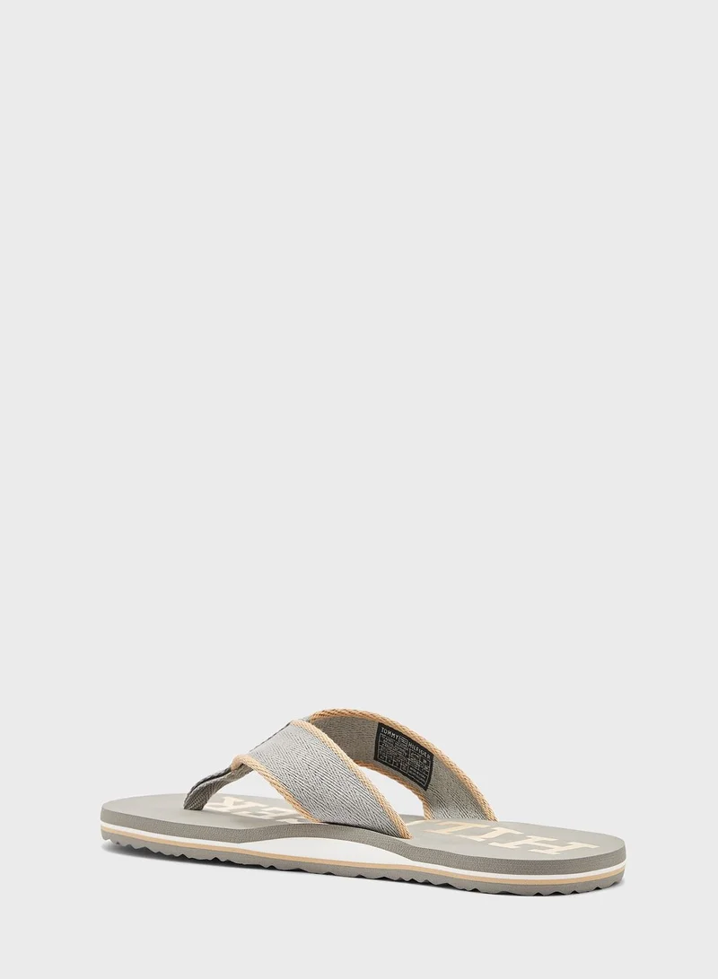 TOMMY JEANS Logo Flip Flops