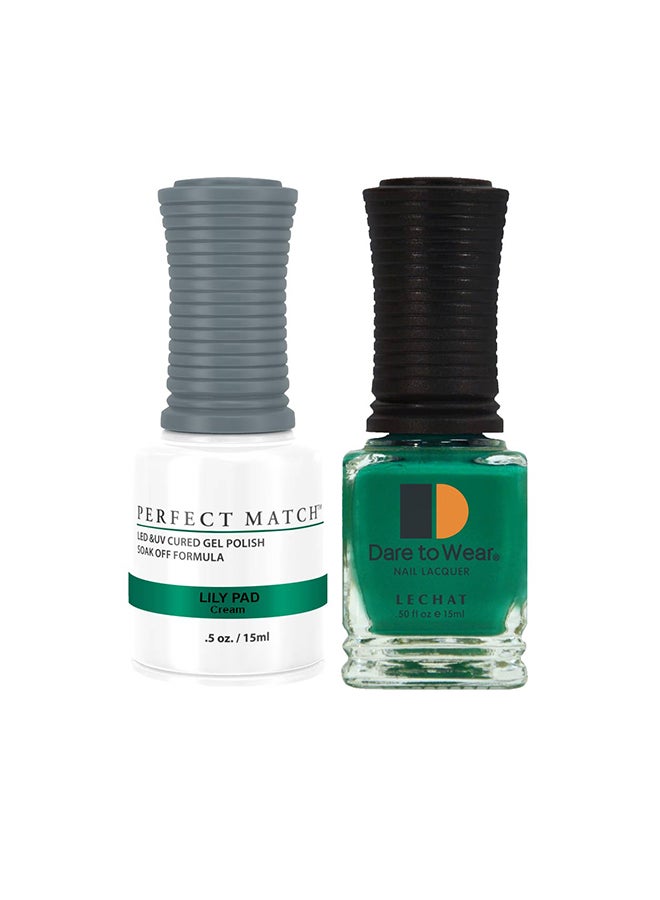 Lechat Soak Off Gel Nail Polish UV LED Gel Polish Lily Pad PMS99 - Image 1