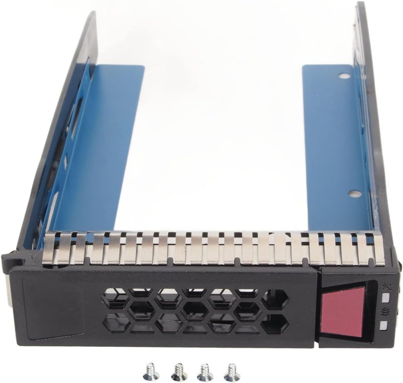 SAS SATA Hard Drive Carrier, 3.5inch Hard Drive Tray for H3C R2900 R4900 R6900 G2 G3, Universal SAS SATA HDD Tray with Detachable Design, Effective Heat Dissipation for Server Work - Image 1