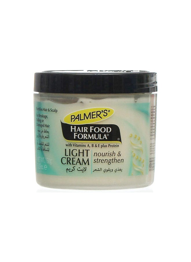 PALMER'S - Hair Food Formula Nourish & Strengthen Light Hair Cream with Vitamins 150g - Image 1