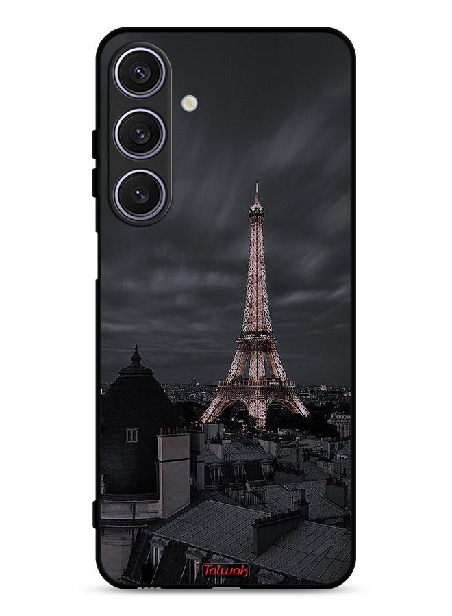 Tolwak Samsung Galaxy A26 Protective Case Cover Eiffel Tower In Night - Image 1