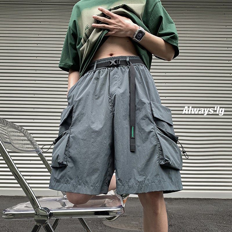 2026 Style Outdoor Plus Size Waterproof Quick-Dry Cargo Shorts - Image 3