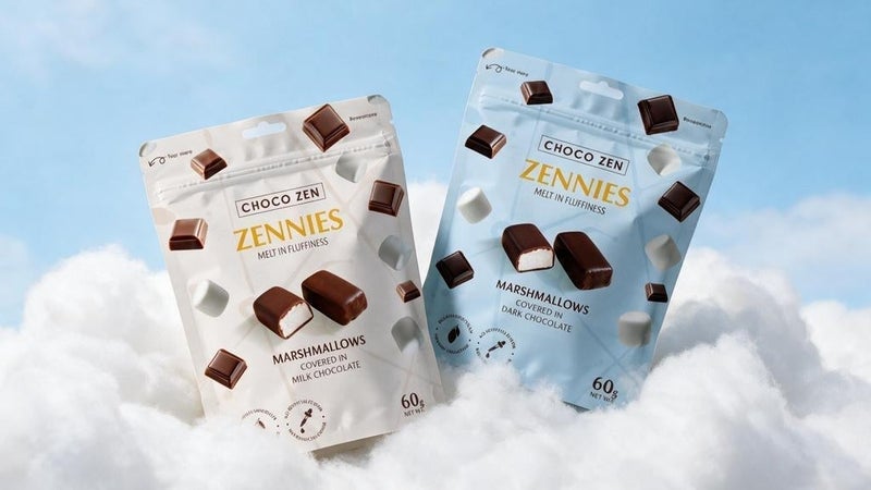 Choco Zen Zennies Melt in Fluffiness Milk Chocolate Marshmallows (60g) |Soft & Fluffy Marshmallows Covered in Premium Belgian 🇧🇪 | No Artificial Flavor or Color| Irresistible Crunchy & Creamy Snack - Image 5