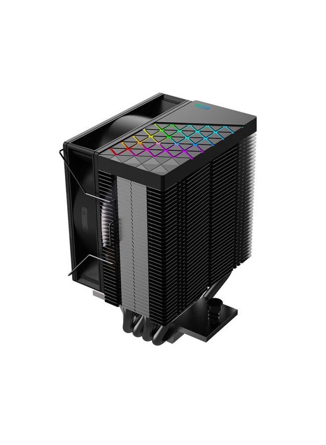 Pccooler Red Sea H4 Colorful Black Cpu Air Cooler - Image 3