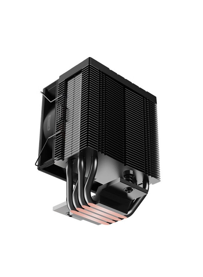 Pccooler Red Sea H4 Colorful Black Cpu Air Cooler - Image 4