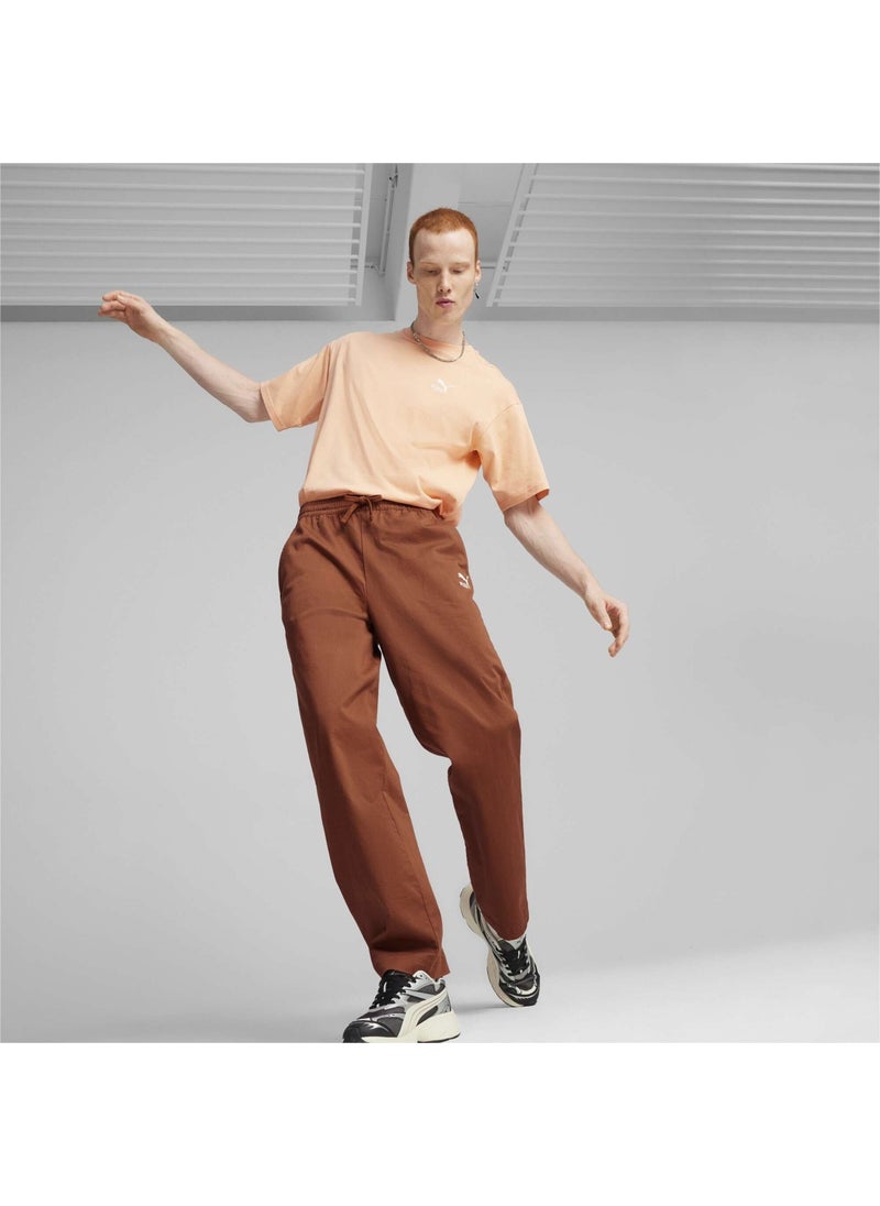 PUMA - Men's Teak Better Classics Woven Pants Brown Men's Sweatpants - Image 1