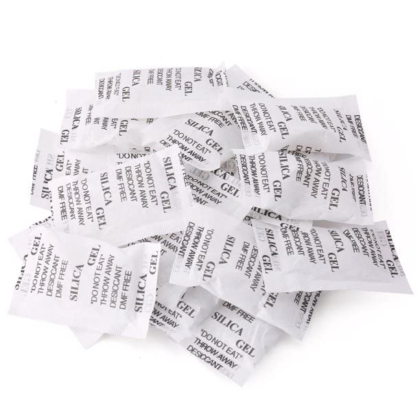 bvslf bvslf Silica Gel 5 Gram Pouch of 50 Packets 5gm 50 packets Silica Gel Pouches for Room Kitchen Wardrobe Cupboard car Bedroom Camera Lenses Shoes  - Image 3
