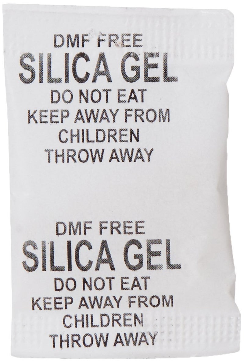 bvslf bvslf Silica Gel 5 Gram Pouch of 50 Packets 5gm 50 packets Silica Gel Pouches for Room Kitchen Wardrobe Cupboard car Bedroom Camera Lenses Shoes  - Image 2