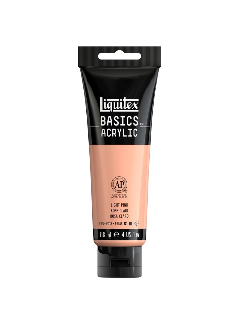 Liquitex أنبوب طلاء أكريليك أساسي 118 مل لون وردي فاتح - Image 1
