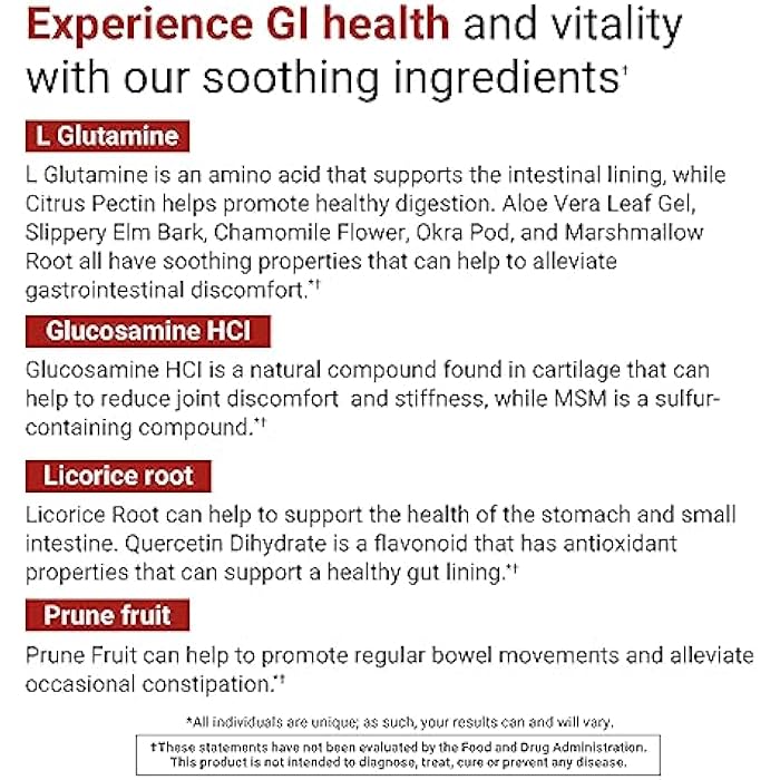 ACTIVATEDYOU GI Prime Digestive Health Drink to Support a Healthy GI Lining, Improve Digestive Comfort and Energy - Berry Calm Flavor (30 Servings) - Image 4
