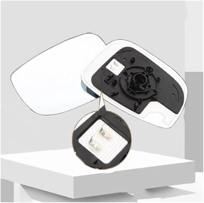 QASULER Heated Rearview Mirror Glass for Mazda CX-5 - Image 2