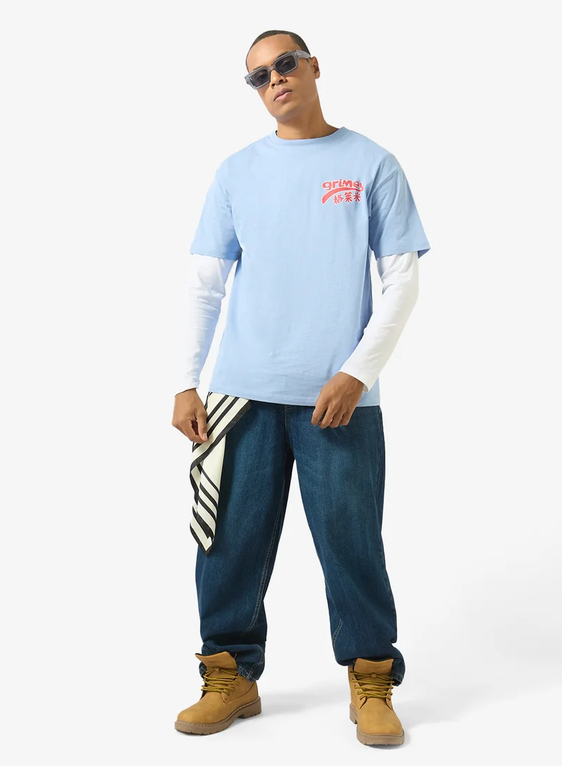 Grimey  Classic Fit T-Shirt for Men | Best Price UAE