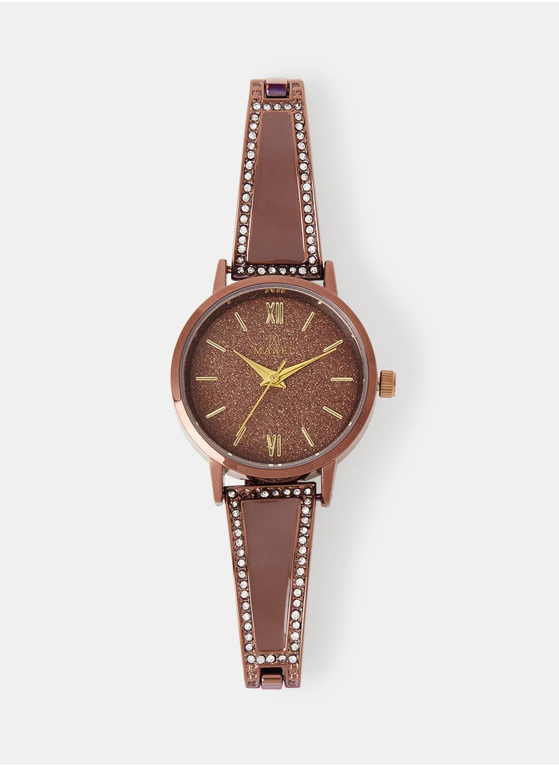 Maxel - Women's Fashion And Elegant Waterproof Analog Wrist Watches MX270 - 28mm - Image 1