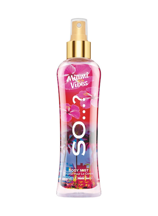 So..? بخاخ عطر للجسم من Summer Escapes للنساء من Miami Vibes بحجم 200 مل  - Image 1