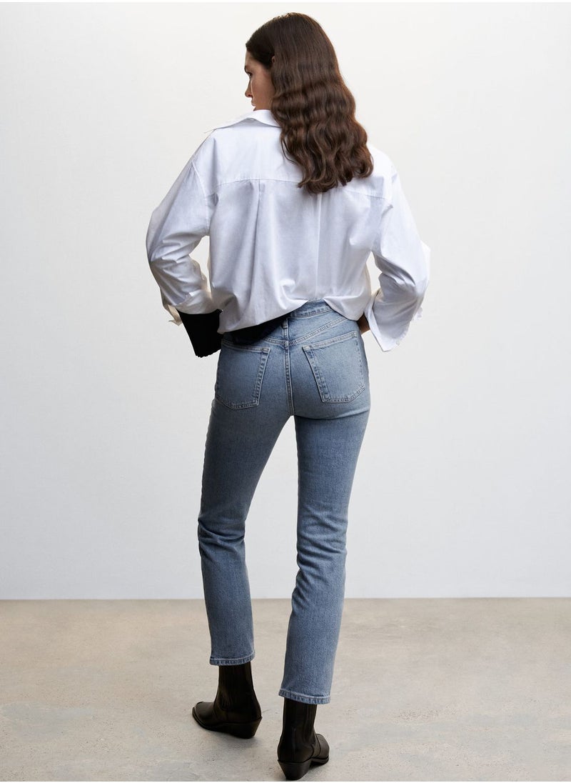 MANGO - High Waist Skinny Jeans - Image 1