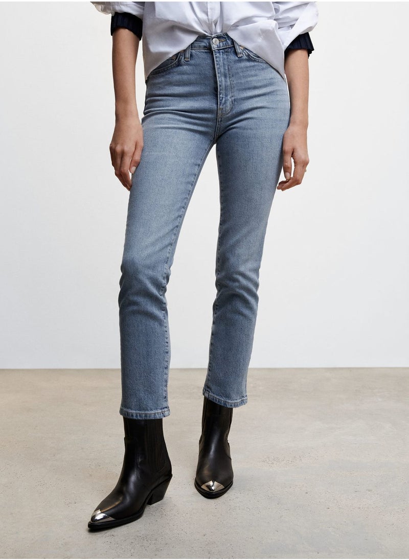 MANGO - High Waist Skinny Jeans - Image 1