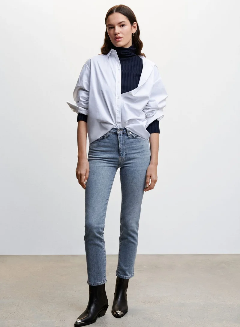 MANGO High Waist Skinny Jeans