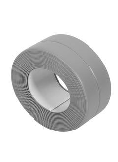 FALMER Self Adhesive Bathroom Waterproof Mouldproof Sealing Tape Wall Mounted Sealant Tape for Bathtub Cracks Walls 3M Length 2cm Width Grey  - Image 5