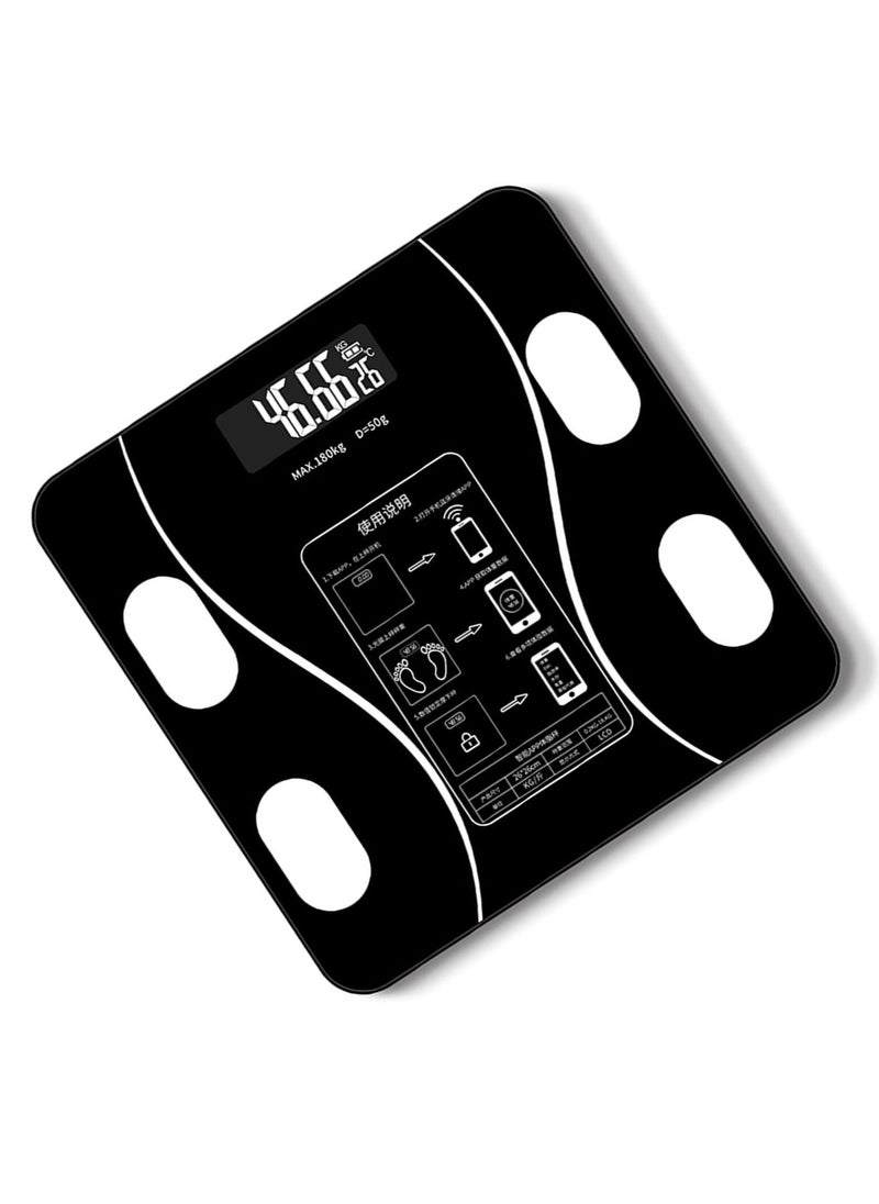 ELTRAZONE Intelligent Body Fat & BMI Scales | Digital Weight Scale with Household Body Composition Analyzer | Bluetooth Connectivity & Smartphone App Integration | Accurate Measurement for Weight, Body Fat, Muscle, and More - Image 3