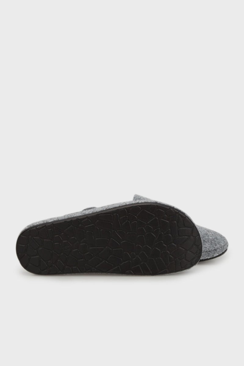 Buratti Belted Felt Winter Home Slippers Men's Slippers 6711003  - Image 4