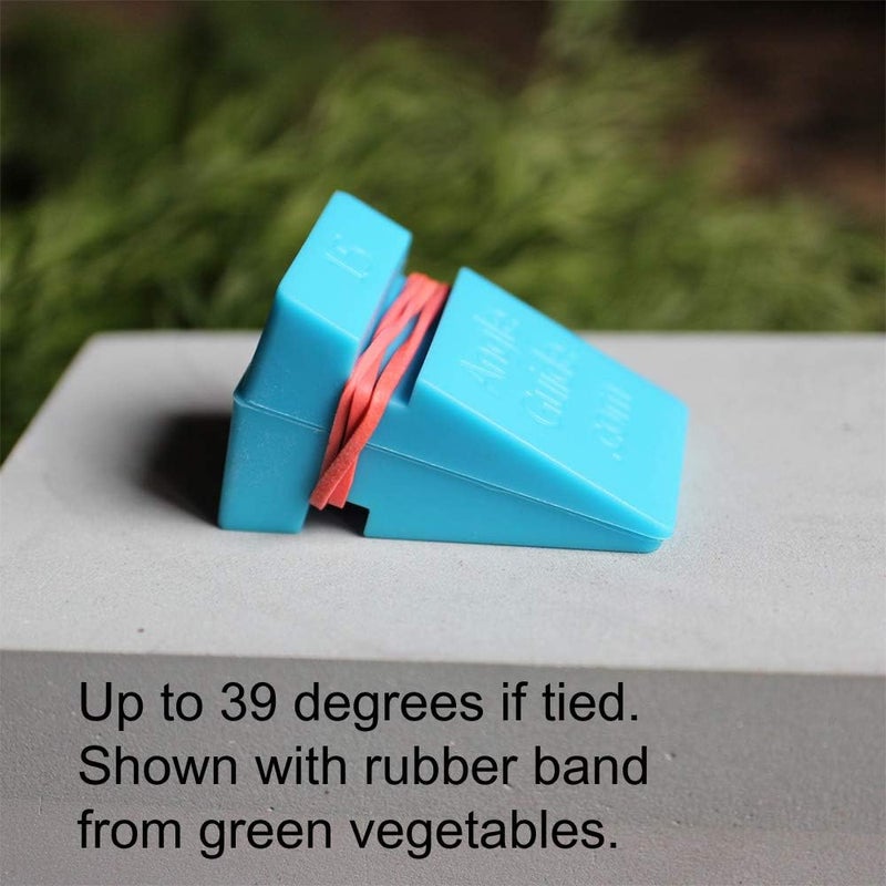 Wedgek AGM Angle Wedges for Sharpening Knives 10 to 20 degrees, Blue - Image 4