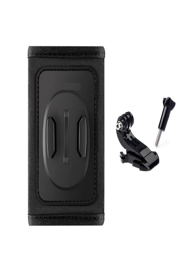 OAHU Compatible Backpack Shoulder Strap Mount for Camera, Adjustable Shoulder Pad & Strap Holder Attached for GoPro Hero/Fusion/Session, Polaroid, Xiaomiyi, SJCAM (Backpack Strap Mount) - Image 2