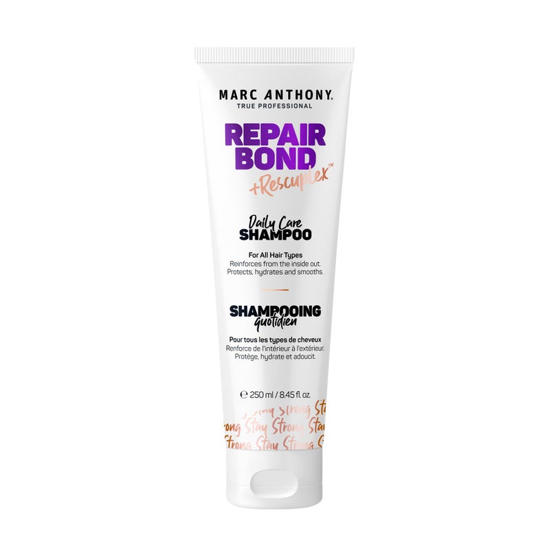 Marc Anthony Repairing Shampoo, Repair Bond +Rescuplex - Repairs, Strengthens & Maintains Bonds within Hair - Eliminates Frizz, Flyaways & Reduce Breakage - Dry & Damaged, Professional Treatment - Image 1