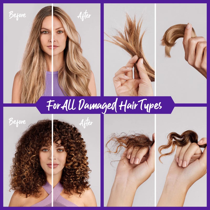 Marc Anthony Repairing Shampoo, Repair Bond +Rescuplex - Repairs, Strengthens & Maintains Bonds within Hair - Eliminates Frizz, Flyaways & Reduce Breakage - Dry & Damaged, Professional Treatment - Image 3