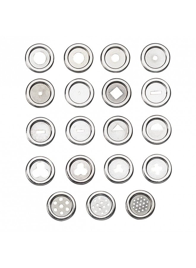 Polyform Sculpey Tools Clay Extruder 20 piece set, die cast steel construction, Great for DIY projects using polymer oven-bake clay, great for all skill levels  - Image 2