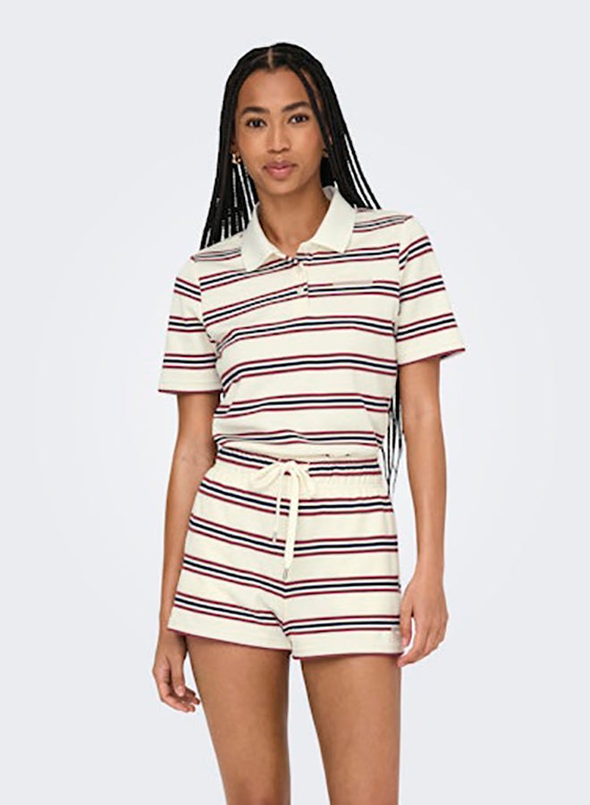 ONLY Onlevie S/S Polo Top Jrs - Image 5