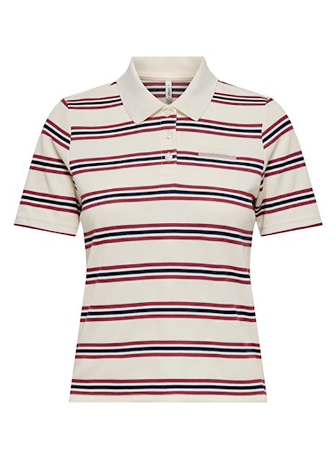 ONLY Onlevie S/S Polo Top Jrs - Image 1