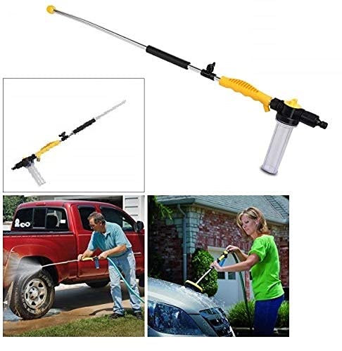 PALZ Water Zoom Jet Power Pressure Washer with Garden Hose Attachment Soap Dispenser and Brush - Image 5