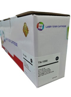 TCT TN1000 Black Toner Cartridge for Brother Printers, HL-1110/1112A/1210/1212, DCP-1510/1512/1610/1612, MFC1810/1815/1990  - Image 1