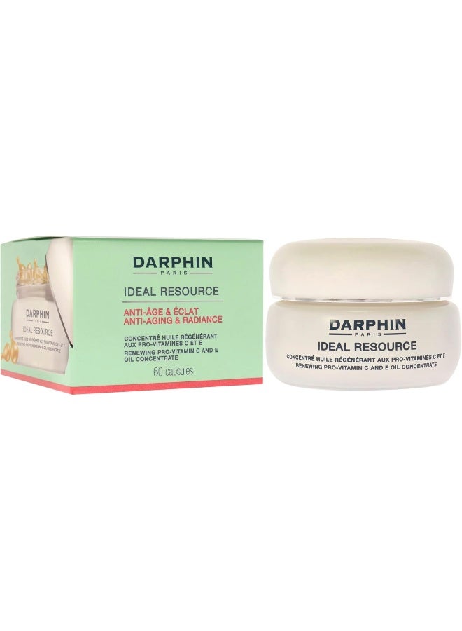 Darphin Ideal Resource Renewing Pro-Vitamin C and E Oil Concentrate, 60 Capsules - Image 3