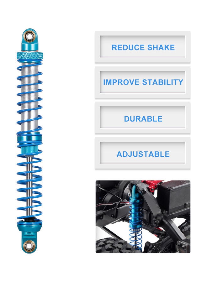 4-Piece 120mm Metal Shock Absorber Damper For RC Car Truck Crawler Compatible With Axial Wraith/RR10 13.5x3.5x4cm - Image 4