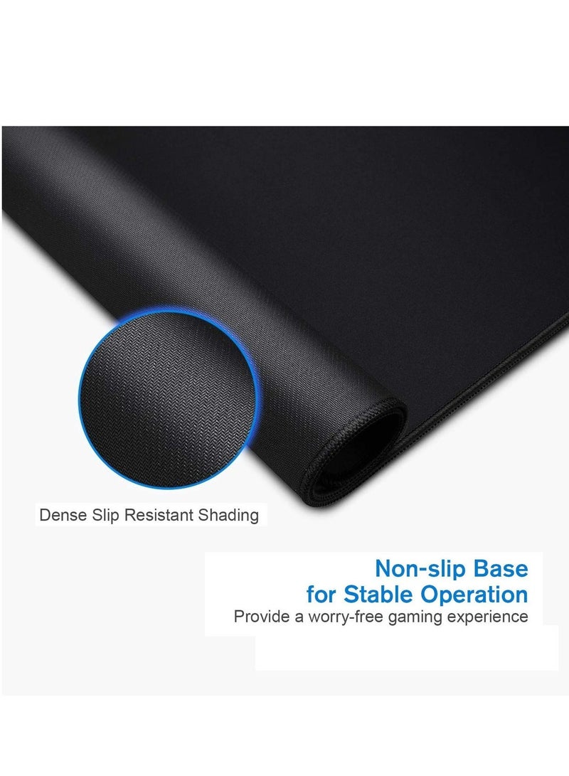 لوحة ماوس ممتدة للألعاب لوحة ماوس كبيرة للماوس ومقاومة للماء وذات حواف متينة للألعاب (60 × 30 × 0.2 سم) - Image 5