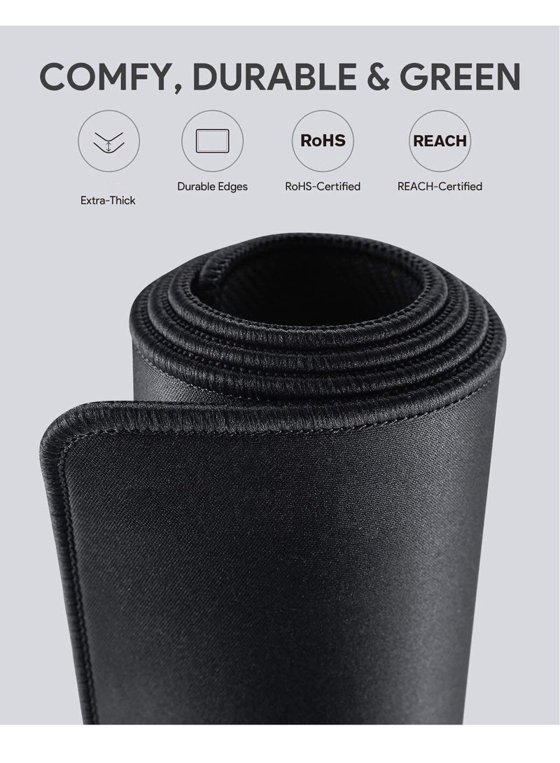 لوحة ماوس ممتدة للألعاب لوحة ماوس كبيرة للماوس ومقاومة للماء وذات حواف متينة للألعاب (60 × 30 × 0.2 سم) - Image 3