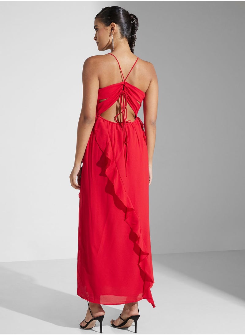 Golden Apple - Ruffle Detail Dress - Image 1