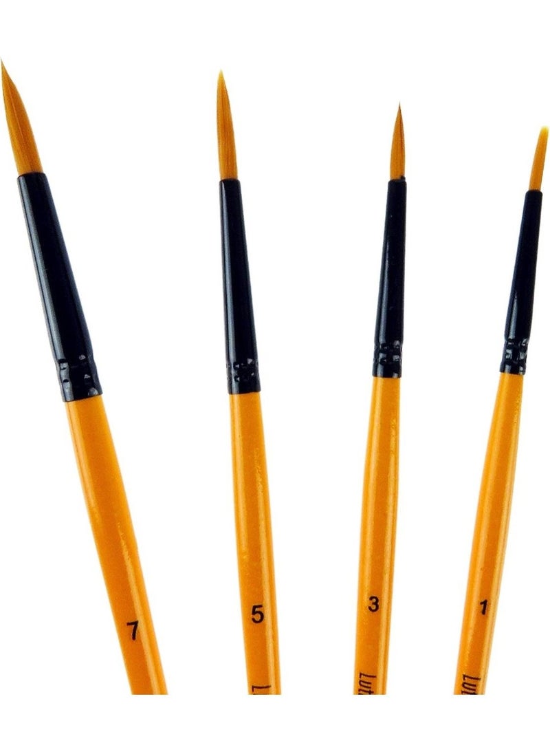 LF-5977 Round Tip Brush Set 4 Pieces 1-3-5-7 - pzsku/Z4FA0B8B97B19B1C122F0Z/45/_/1725793037/ae72c884-78d7-4538-afef-1864b67118a8