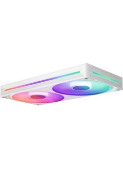 NZXT F240 RGB White 240 mm Fan 2\'li RF-U24HF-W1  - Image 3
