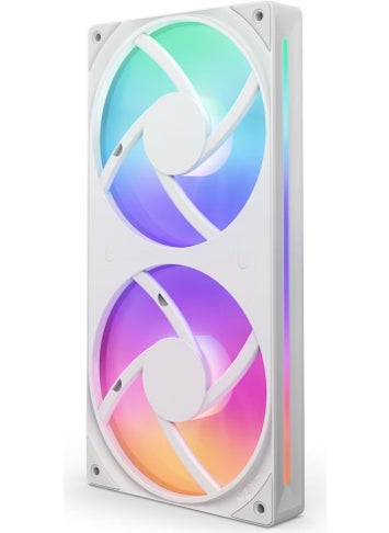 NZXT F240 RGB White 240 mm Fan 2\'li RF-U24HF-W1  - Image 2