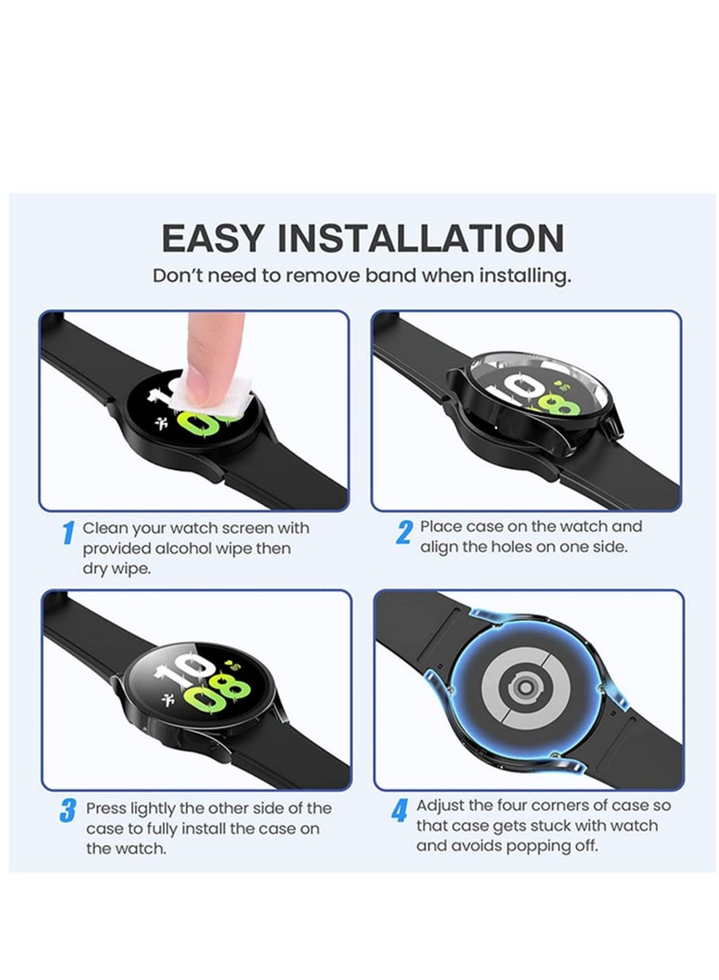 Protective Case for Samsung Galaxy Watch5 44mm TPU Plating Screen Cases For Samsung Watch 5 Cover Accessories  - Image 5
