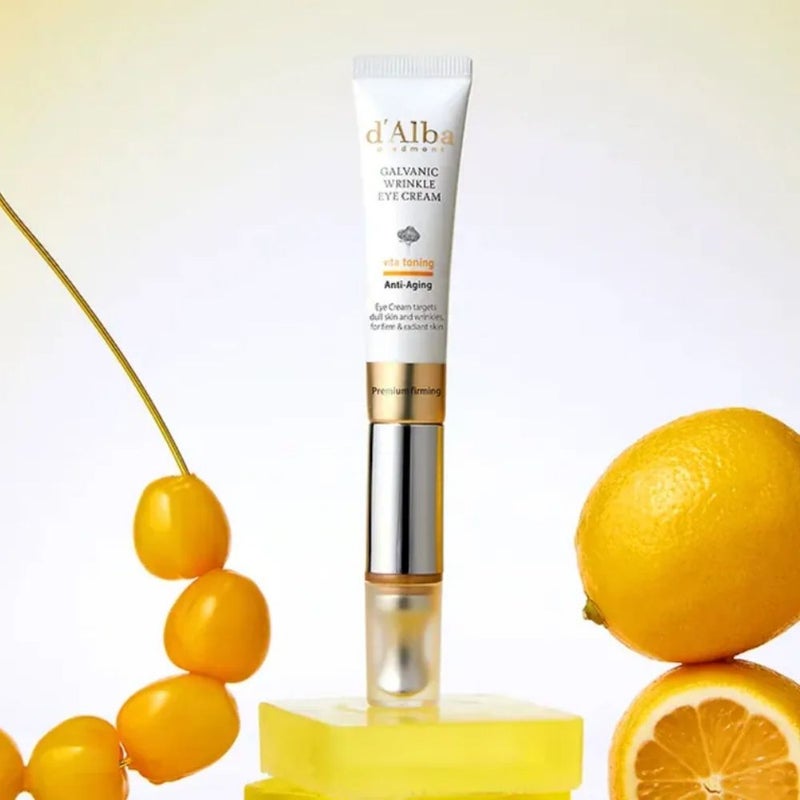 d'Alba Vita Galvanic Wrinkle Eye Cream 15ml - Image 4