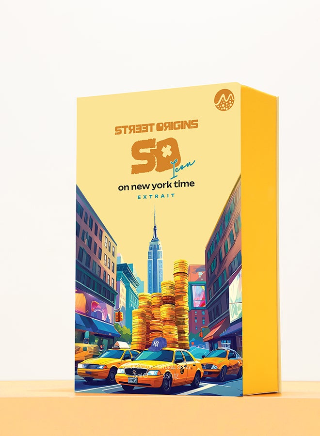 STREET ORIGINS On New York Time (Mars) Extrait For Him, 75Ml - Image 5