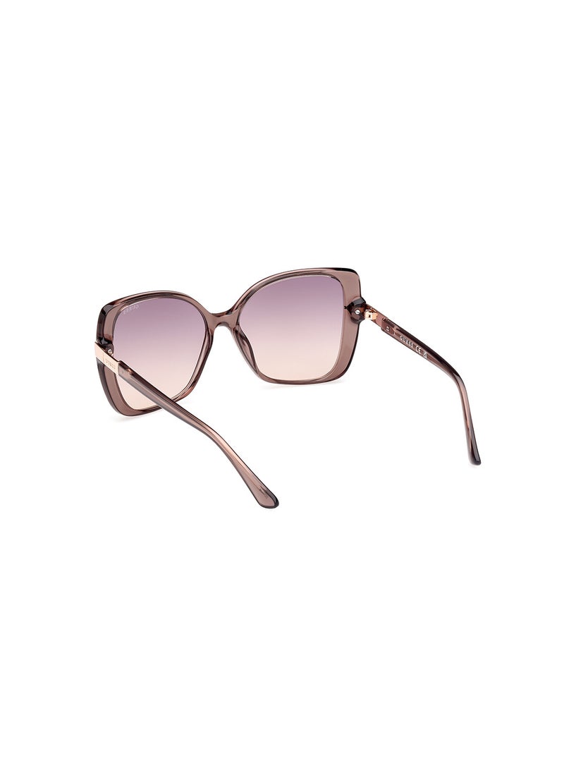 GUESS Women's UV Protection Butterfly Sunglasses - GU782059Z56 - Lens Size: 56 Mm  - Image 4