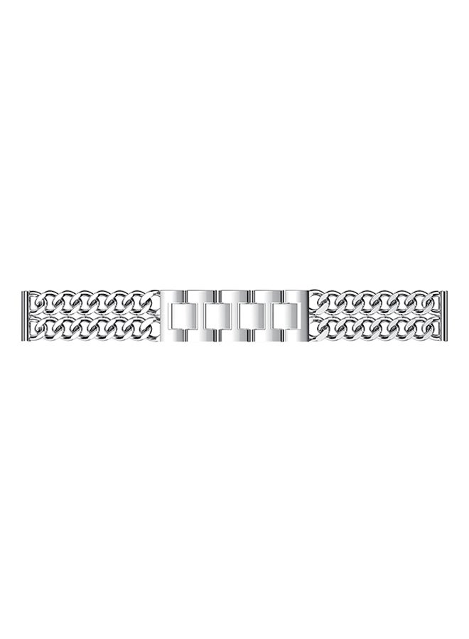 Voberry Replacement Strap For Samsung Galaxy Watch Silver - Image 2