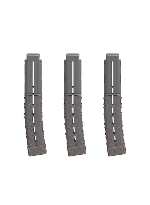 Proseries 3 X 15Round Half Length Darts Magazine For Toy Foam Blasters & Guns Compatible With The Proseries Adventure Force Gun Blasters For Foam Dart Gun & Soft Bullet Toy Gun